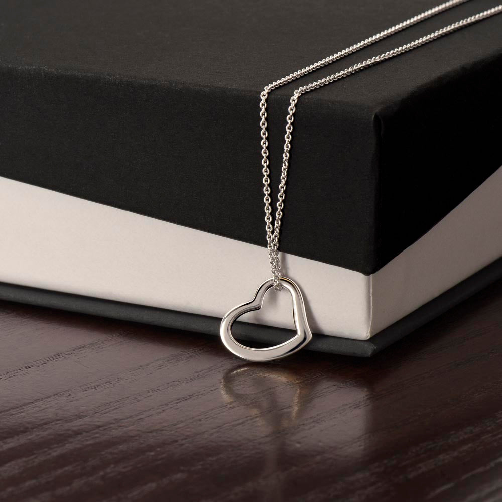 Beautiful Delicate Heart Necklace for Her