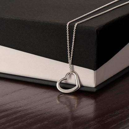 Beautiful Delicate Heart Necklace for Her
