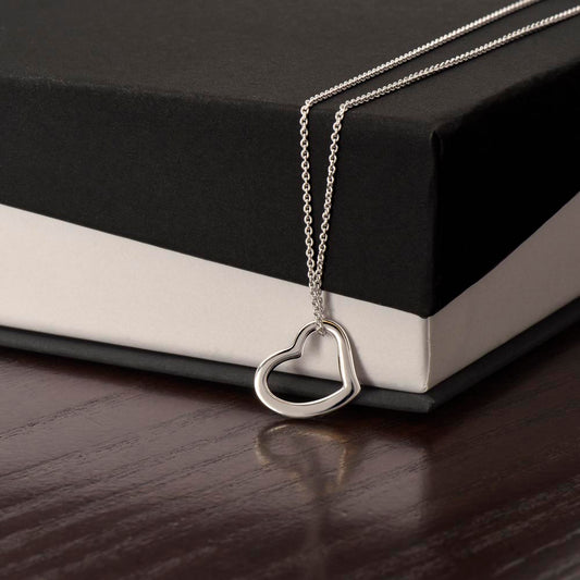 Beautiful Delicate Heart Necklace for Her