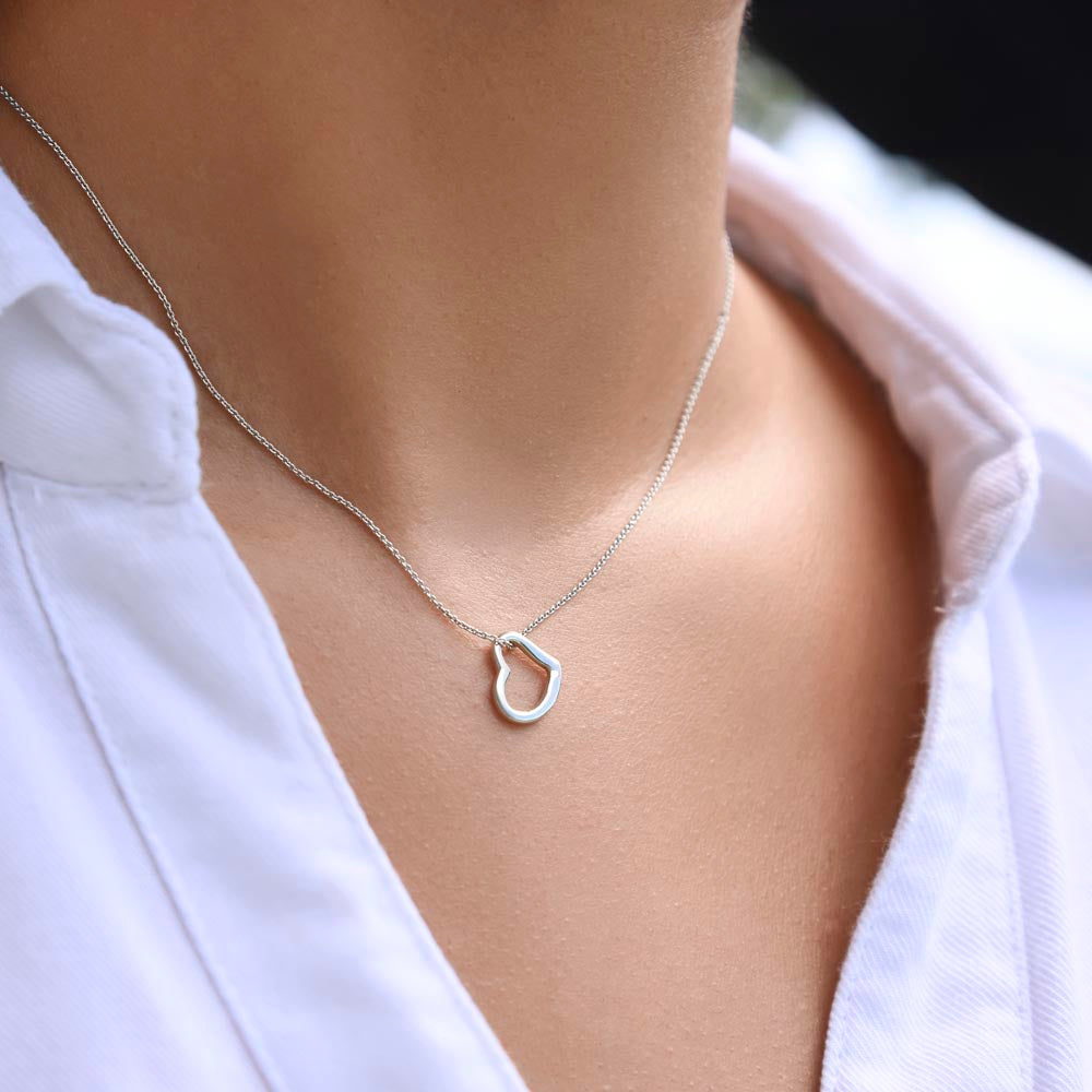 Beautiful Delicate Heart Necklace for Her