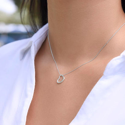 Beautiful Delicate Heart Necklace for Her