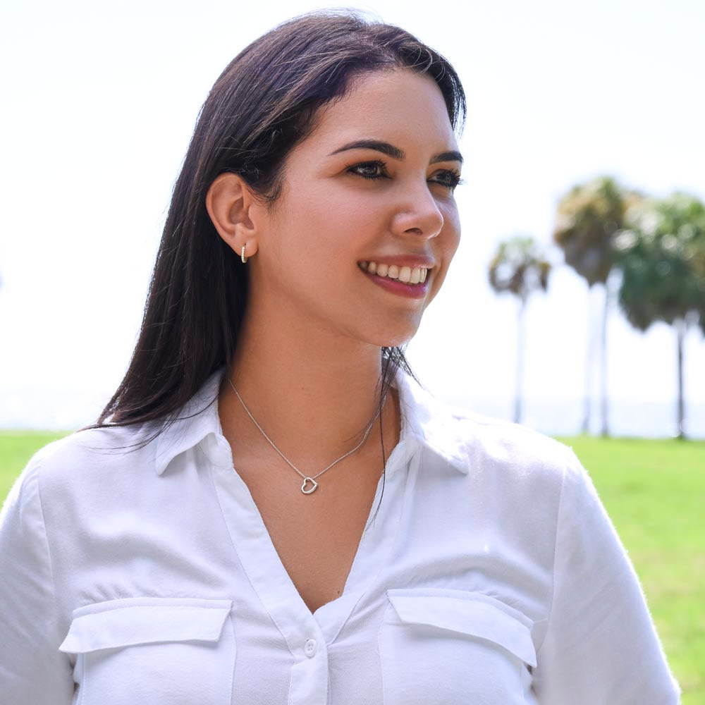 Beautiful Delicate Heart Necklace for Her