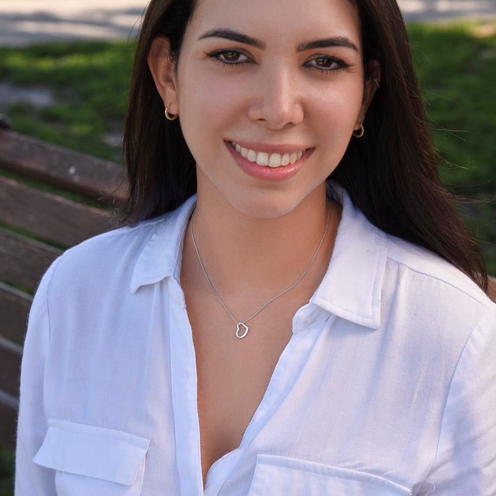 Beautiful Delicate Heart Necklace for Her