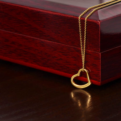 Beautiful Delicate Heart Necklace for Her