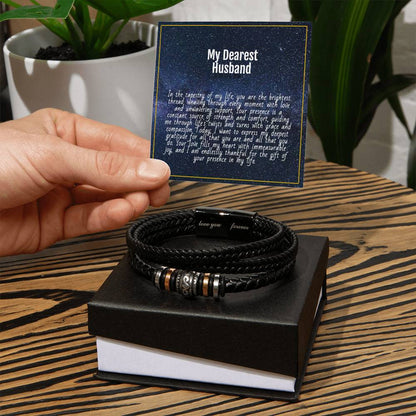 Men's "Love You Forever" Bracelet