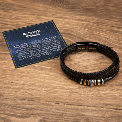 Men's "Love You Forever" Bracelet