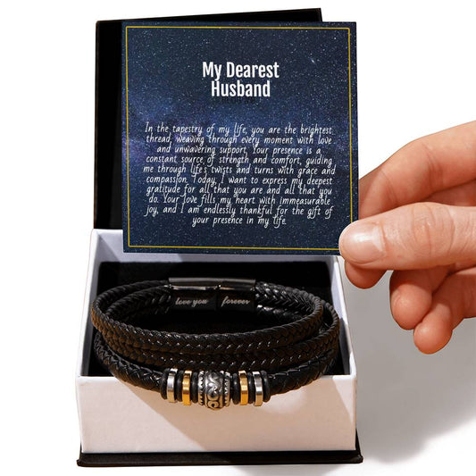 Men's "Love You Forever" Bracelet