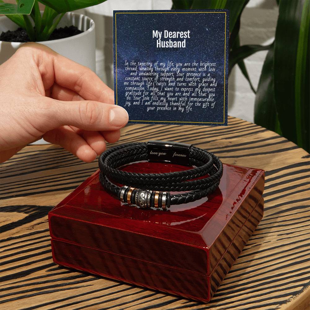 Men's "Love You Forever" Bracelet