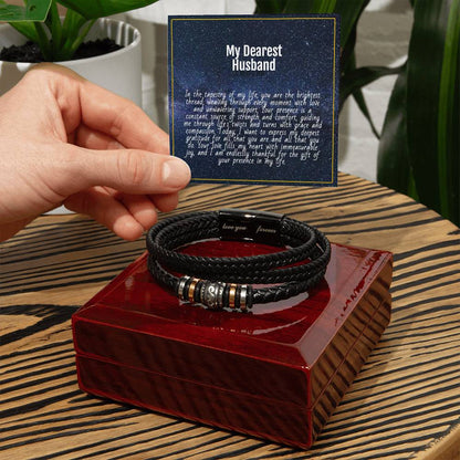 Men's "Love You Forever" Bracelet