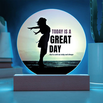 Daily Positive Affirmation Acrylic Decor