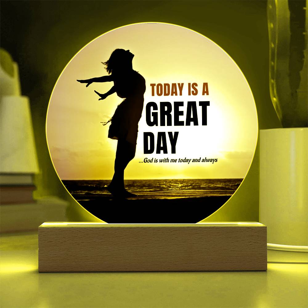 Daily Positive Affirmation Acrylic Decor